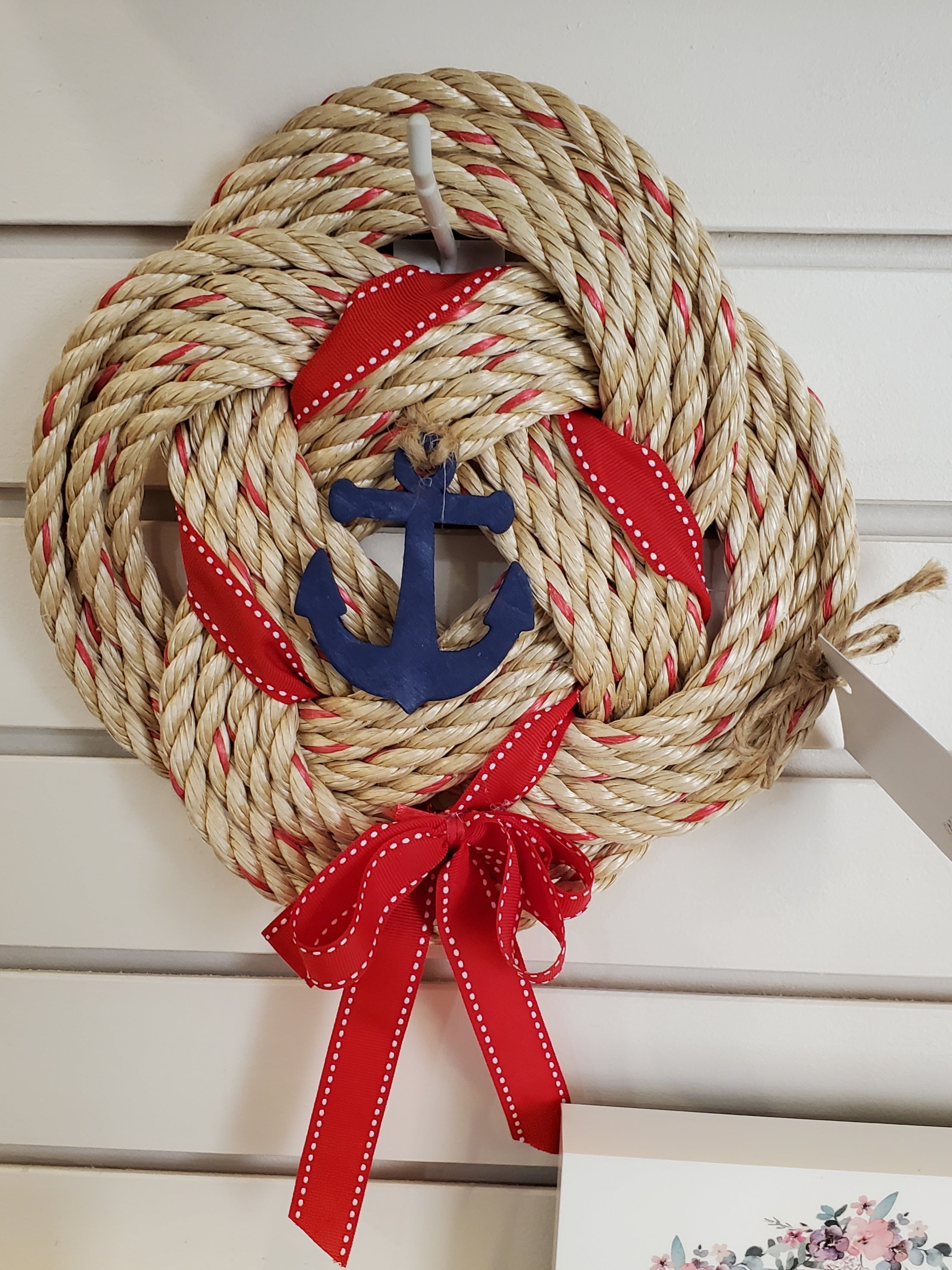 Lobster Rope Anchor Wreath