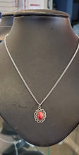 Load image into Gallery viewer, Heather Gem Pewter Necklace
