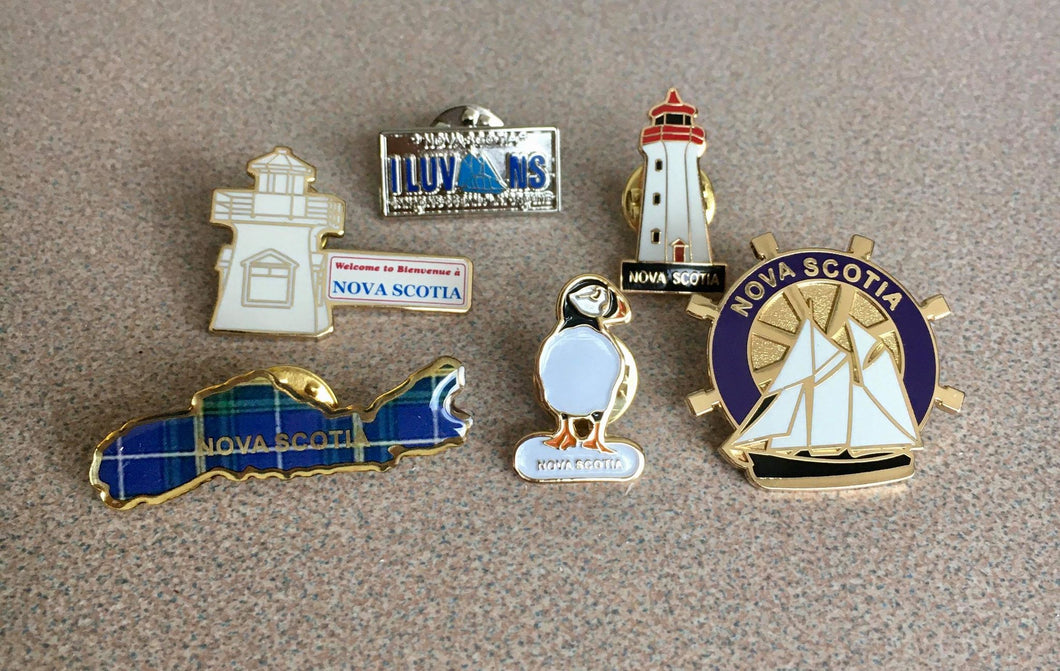 Nova Scotia Enamel Pin Collection